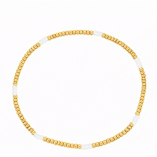 Vintage Pearl Colorblock Bracelet