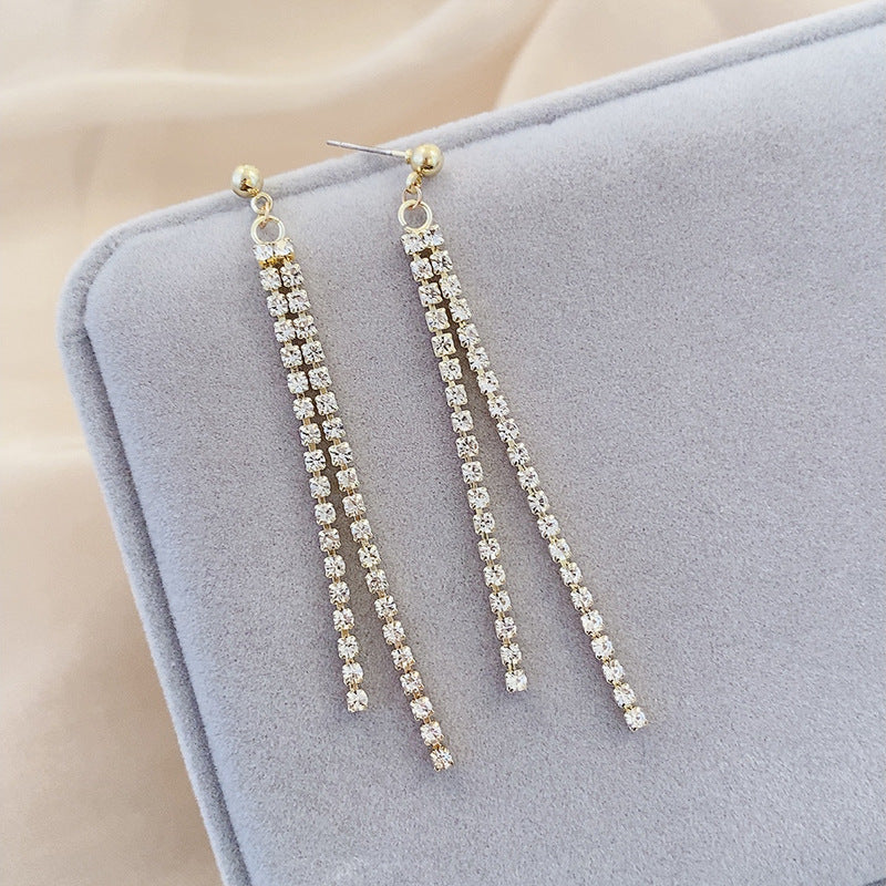 Couture Chain Drop Earrings