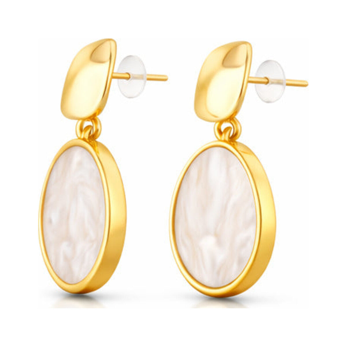 Retro Geometric Drop Earrings