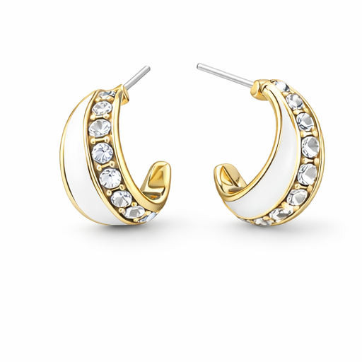 Pearl Alloy Bow Earrings – Bow Bloom Luxe