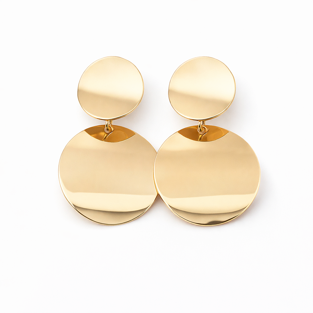 Round Square Geometric Drops