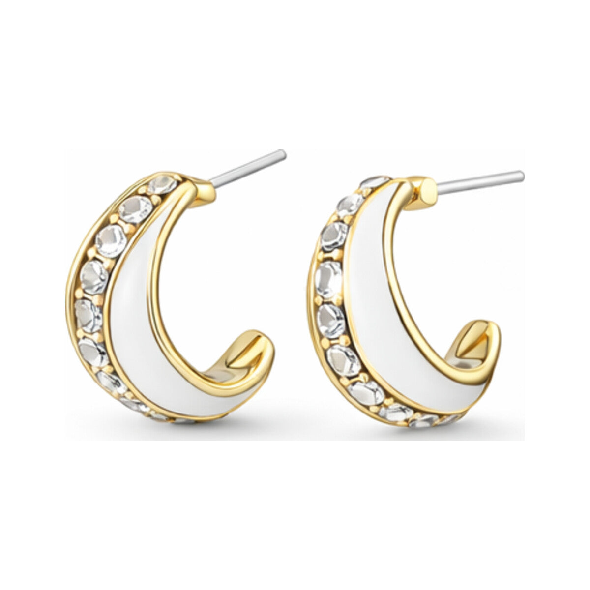 Pearl Alloy Bow Earrings – Bow Bloom Luxe