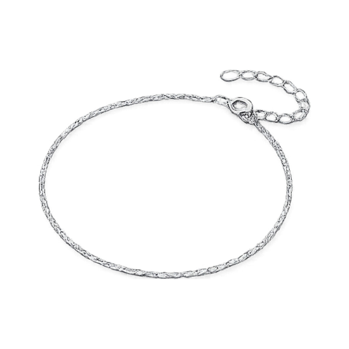 S925 O-Link Platinum Link Bracelet