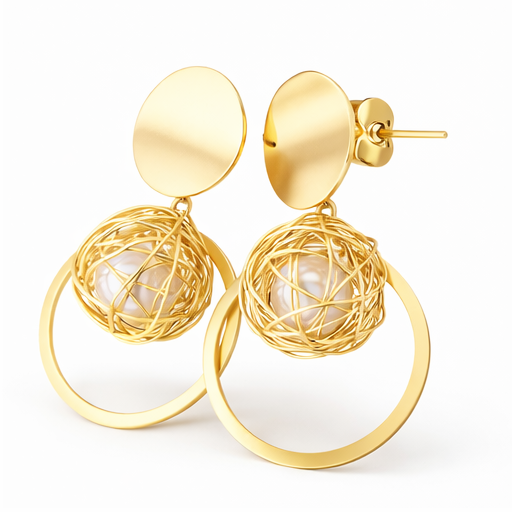 Couture Geometric Patchwork Drops