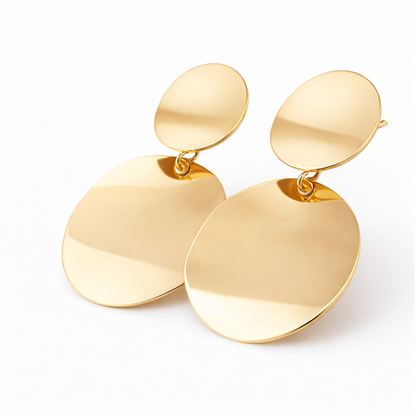 Round Square Geometric Drops