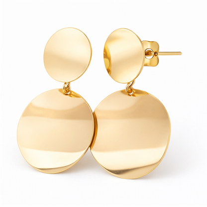 Round Square Geometric Drops