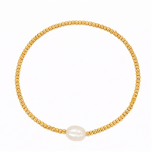 Pearl Seed Bead Bracelet