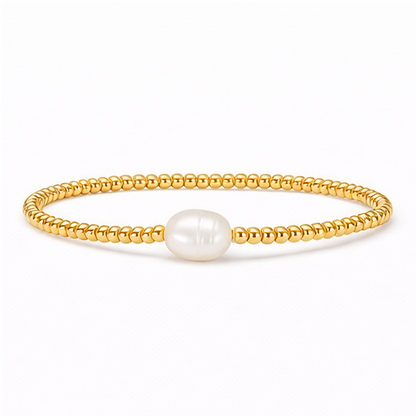 Pearl Seed Bead Bracelet