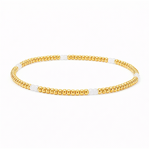 Vintage Pearl Colorblock Bracelet