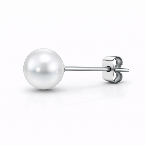 Pearl Stud Earrings 10mm