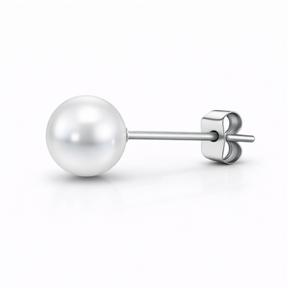 Pearl Stud Earrings 10mm
