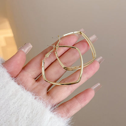 Gilded Square Bow Drops