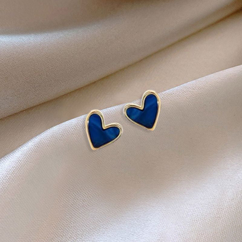 Blue Love Drop Earrings