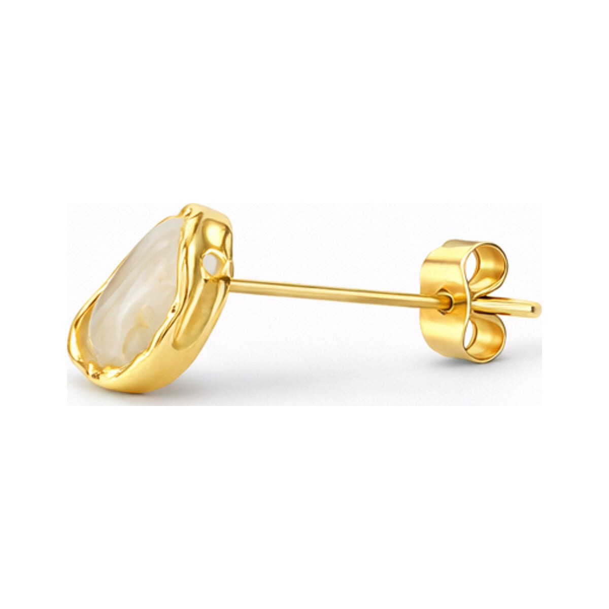 Enamel Heart Drop Earrings