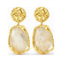Enamel Heart Drop Earrings