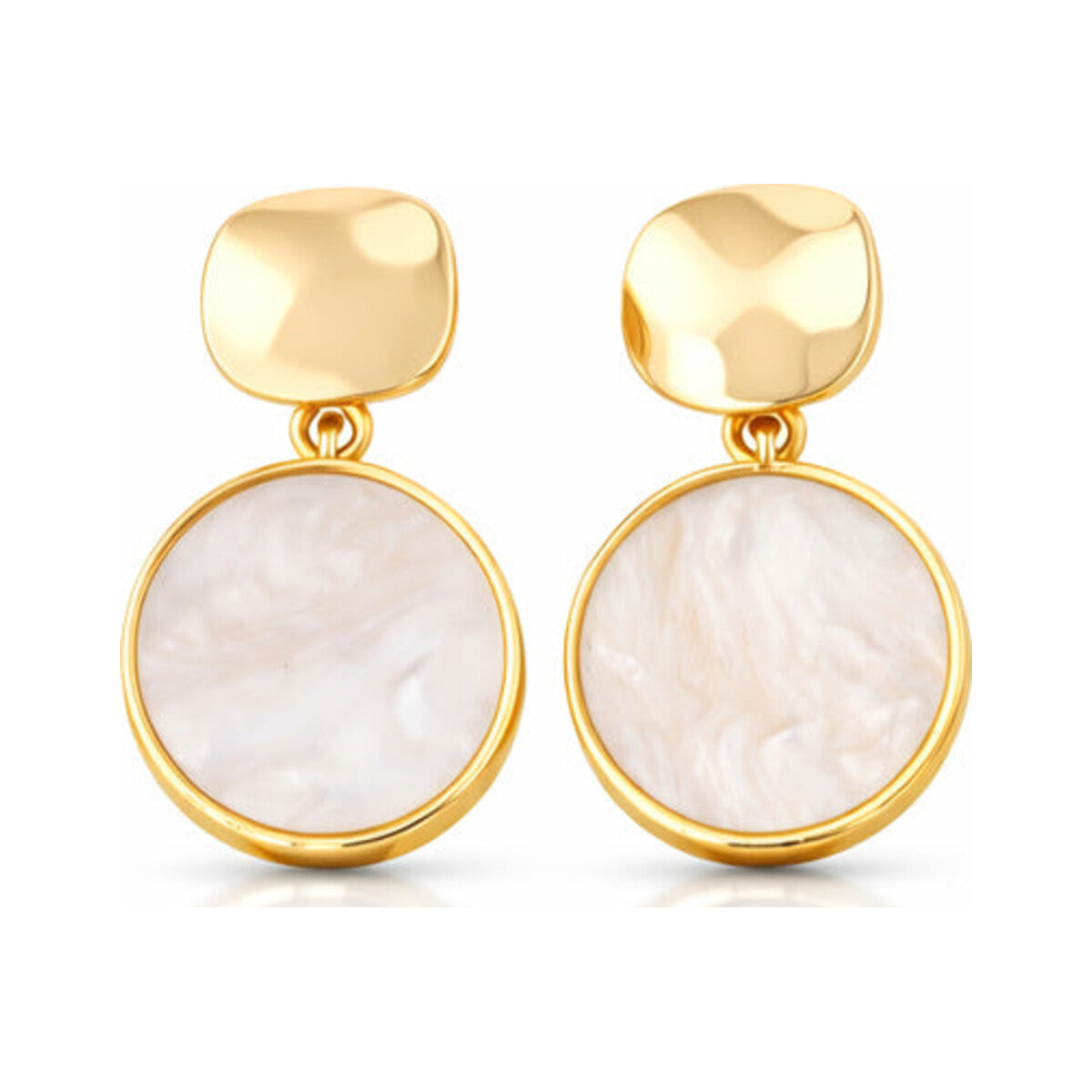 Retro Geometric Drop Earrings