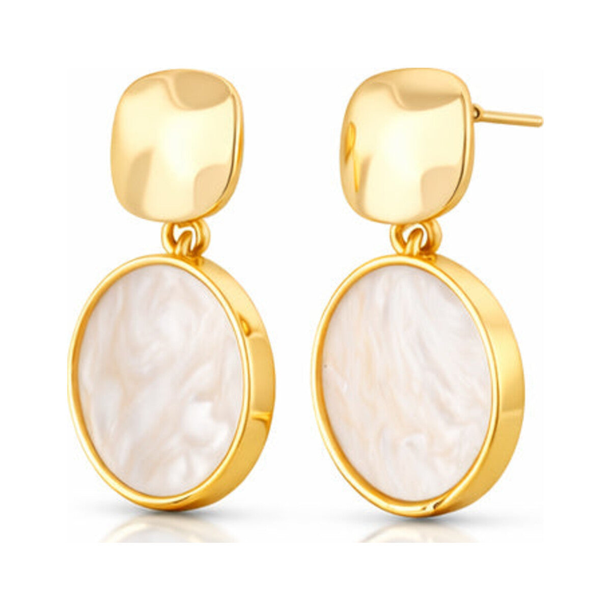 Retro Geometric Drop Earrings
