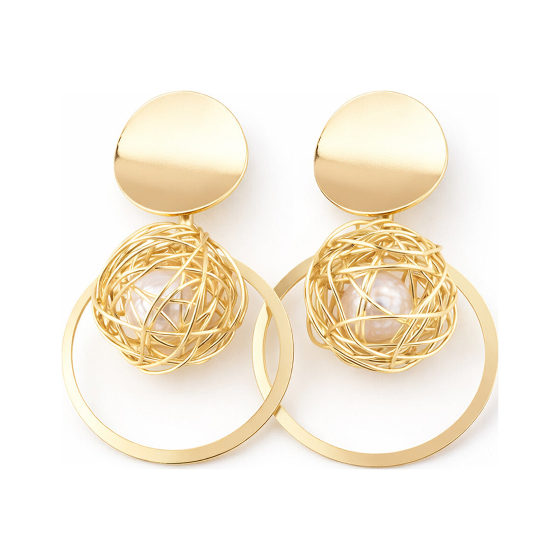 Couture Geometric Patchwork Drops