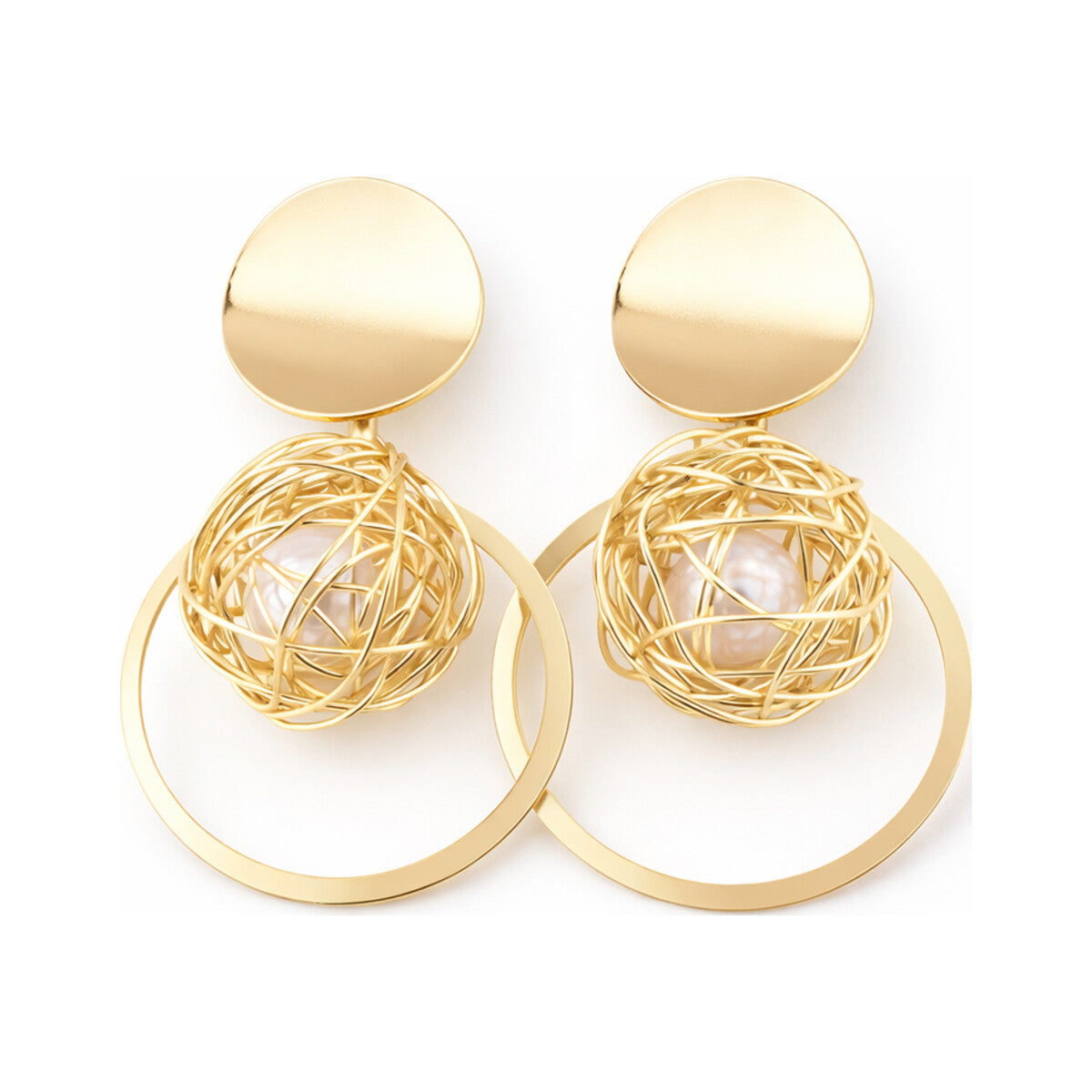 Couture Geometric Patchwork Drops