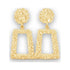 Architectural Retro Drop Earrings