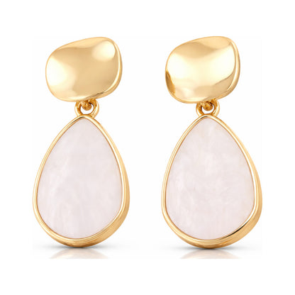 Alloy Geometric Round Earrings – Round Square Zen