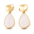 Alloy Geometric Round Earrings – Round Square Zen