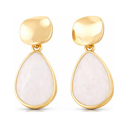 Alloy Geometric Round Earrings – Round Square Zen