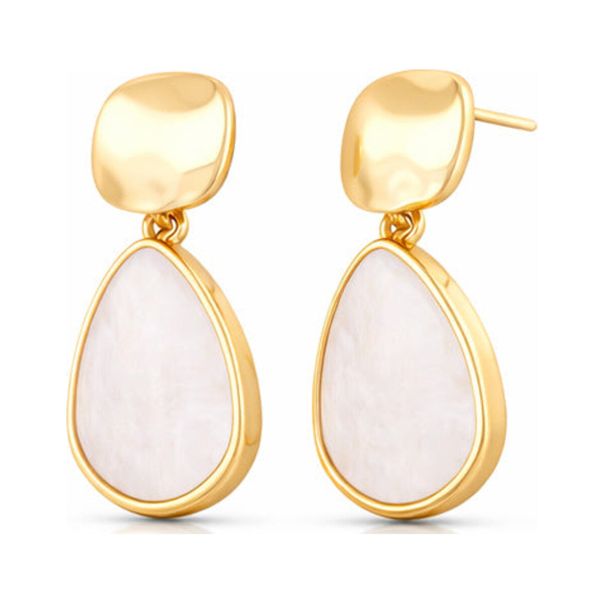 Alloy Geometric Round Earrings – Round Square Zen
