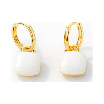 White Resin Statement Drops