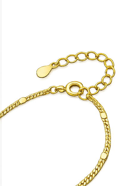 S925 Sterling Silver Gold Plated Bracelet – Gold Plated