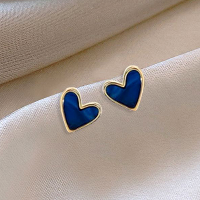 Blue Love Drop Earrings