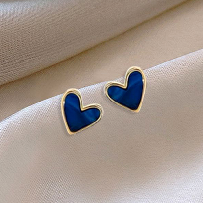 Blue Love Drop Earrings