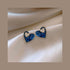 Couture Blue Love Earrings