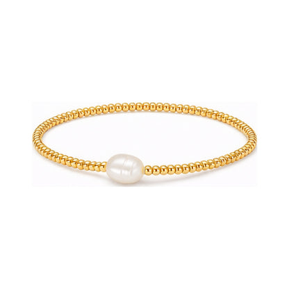 Pearl Seed Bead Bracelet