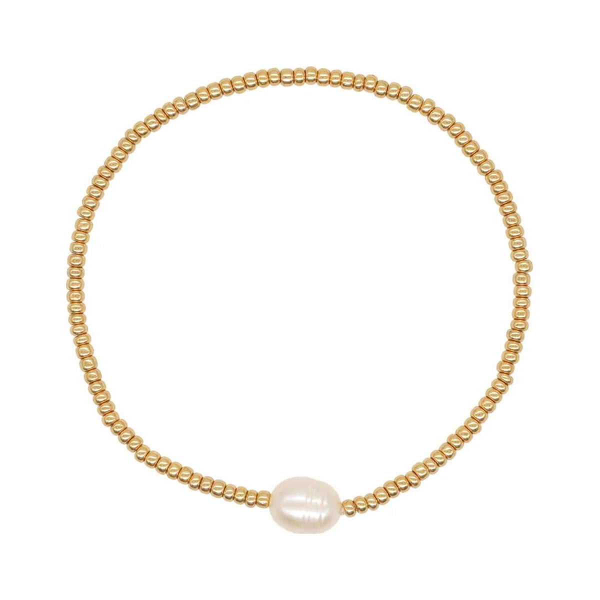 Pearl Seed Bead Bracelet