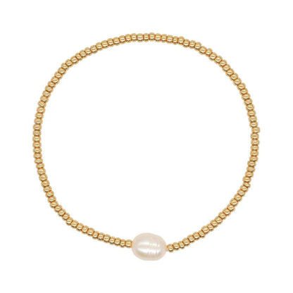 Pearl Seed Bead Bracelet
