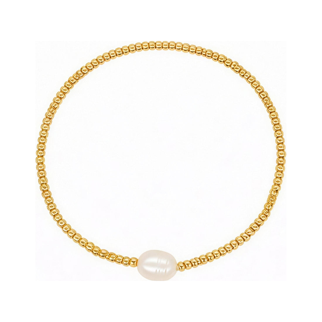 Pearl Seed Bead Bracelet