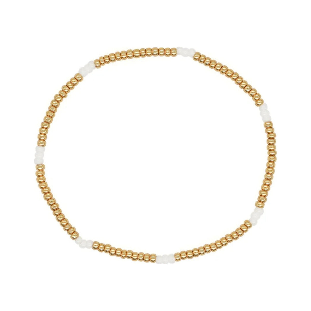Vintage Pearl Colorblock Bracelet