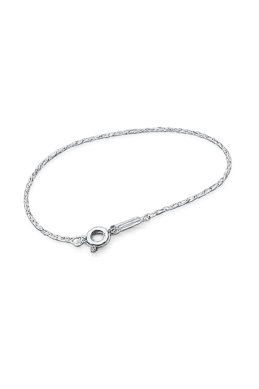 S925 O-Link Platinum Link Bracelet