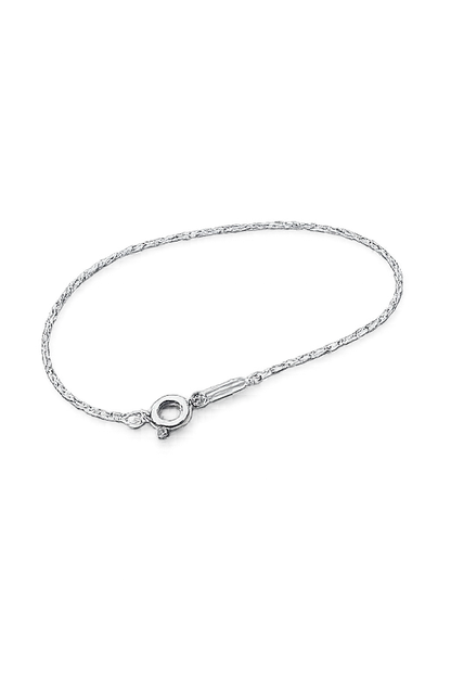 S925 O-Link Platinum Link Bracelet