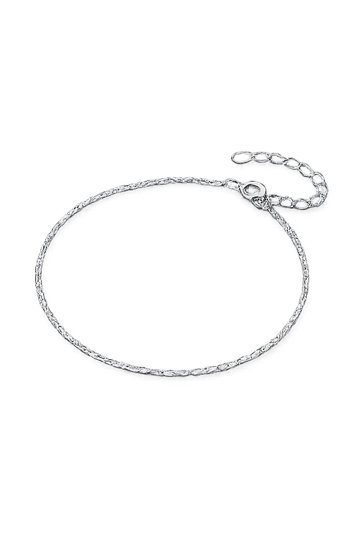 S925 O-Link Platinum Link Bracelet