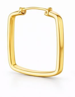 Gilded Square Bow Drops