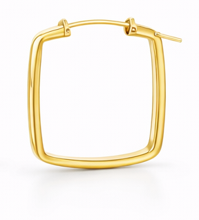 Gilded Square Bow Drops