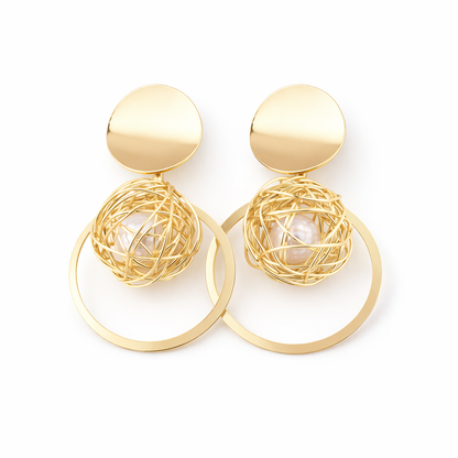 Couture Geometric Patchwork Drops