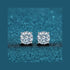 S925 Moissanite Zircon Studs Earrings