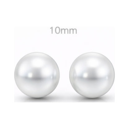 Pearl Stud Earrings 10mm