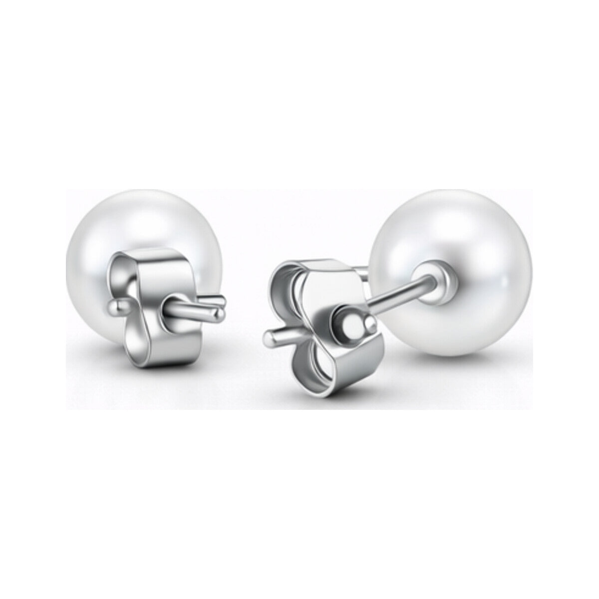 Pearl Stud Earrings 10mm