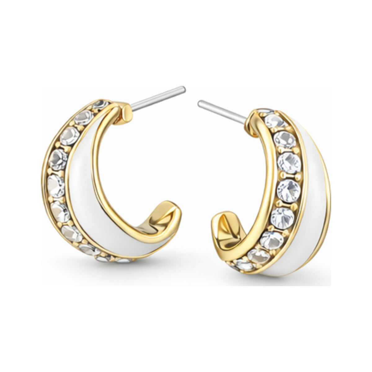 Pearl Alloy Bow Earrings – Bow Bloom Luxe