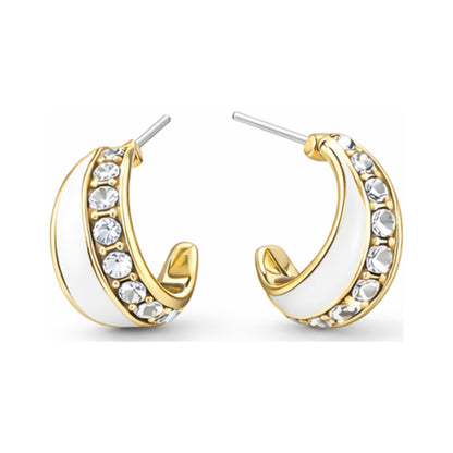 Pearl Alloy Bow Earrings – Bow Bloom Luxe