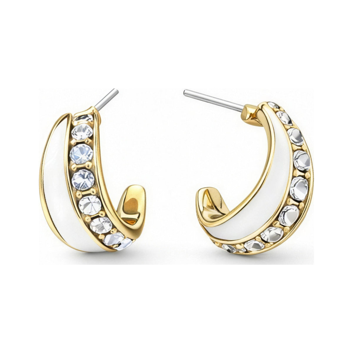 Pearl Alloy Bow Earrings – Bow Bloom Luxe